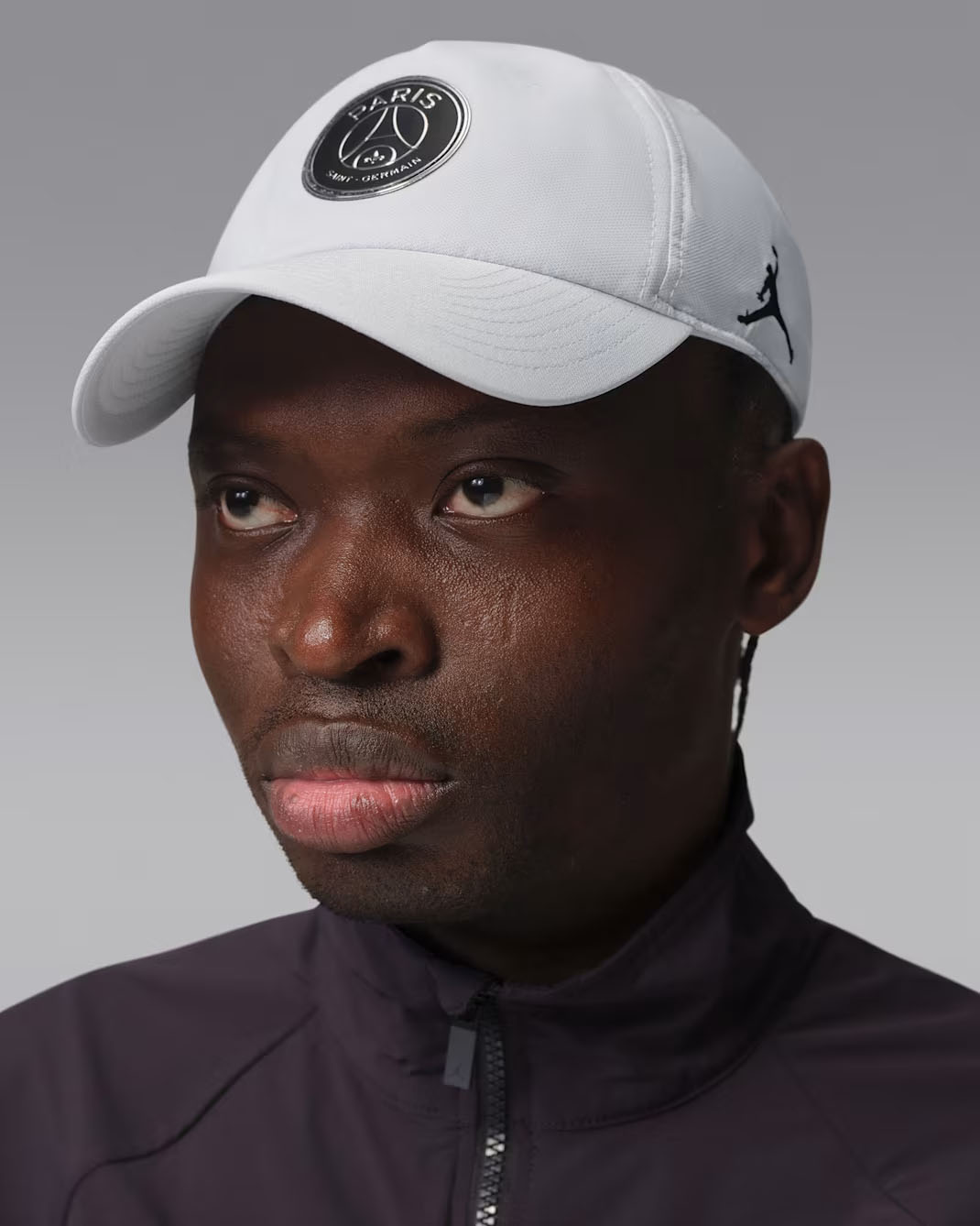 Paris Saint Germain Jordan Club Cap Pure Platinum 1