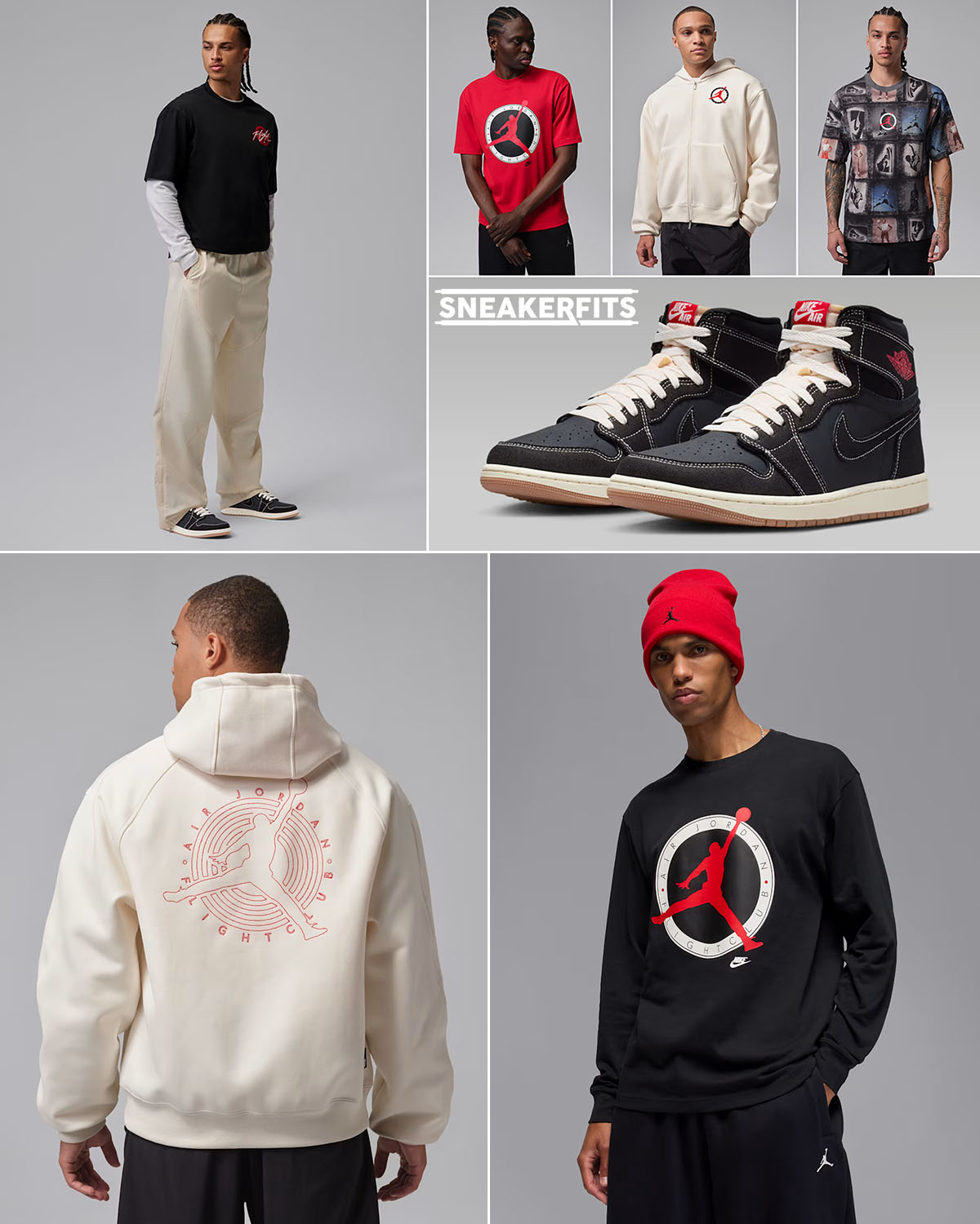Air Jordan 1 High OG Flight Club Outfits to Match Sneakerfits