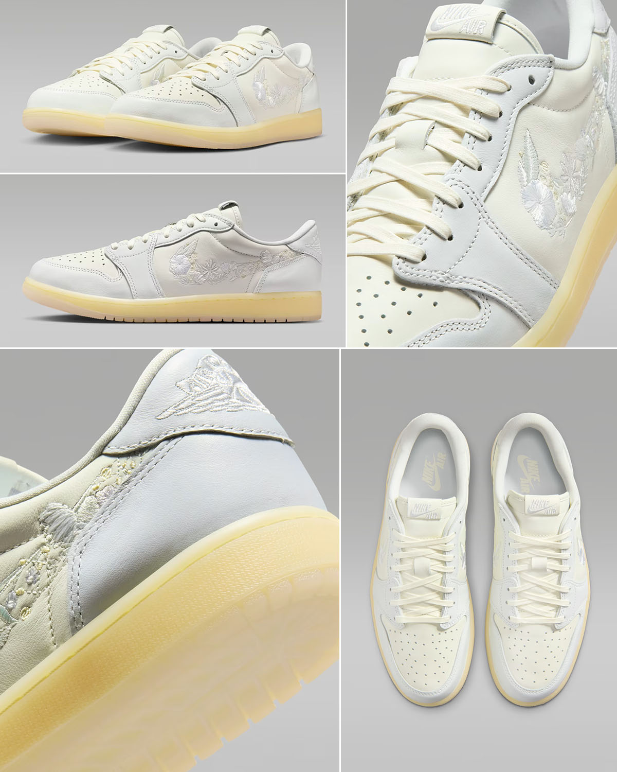 Air Jordan 1 Low OG Floral Swoosh IF4391-100