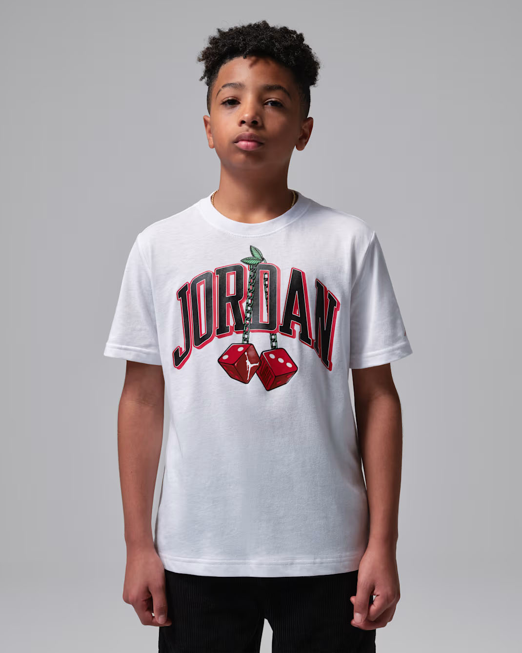 Air Jordan 13 Chicago 2026 Cherry Dice Big Kids T Shirt 1