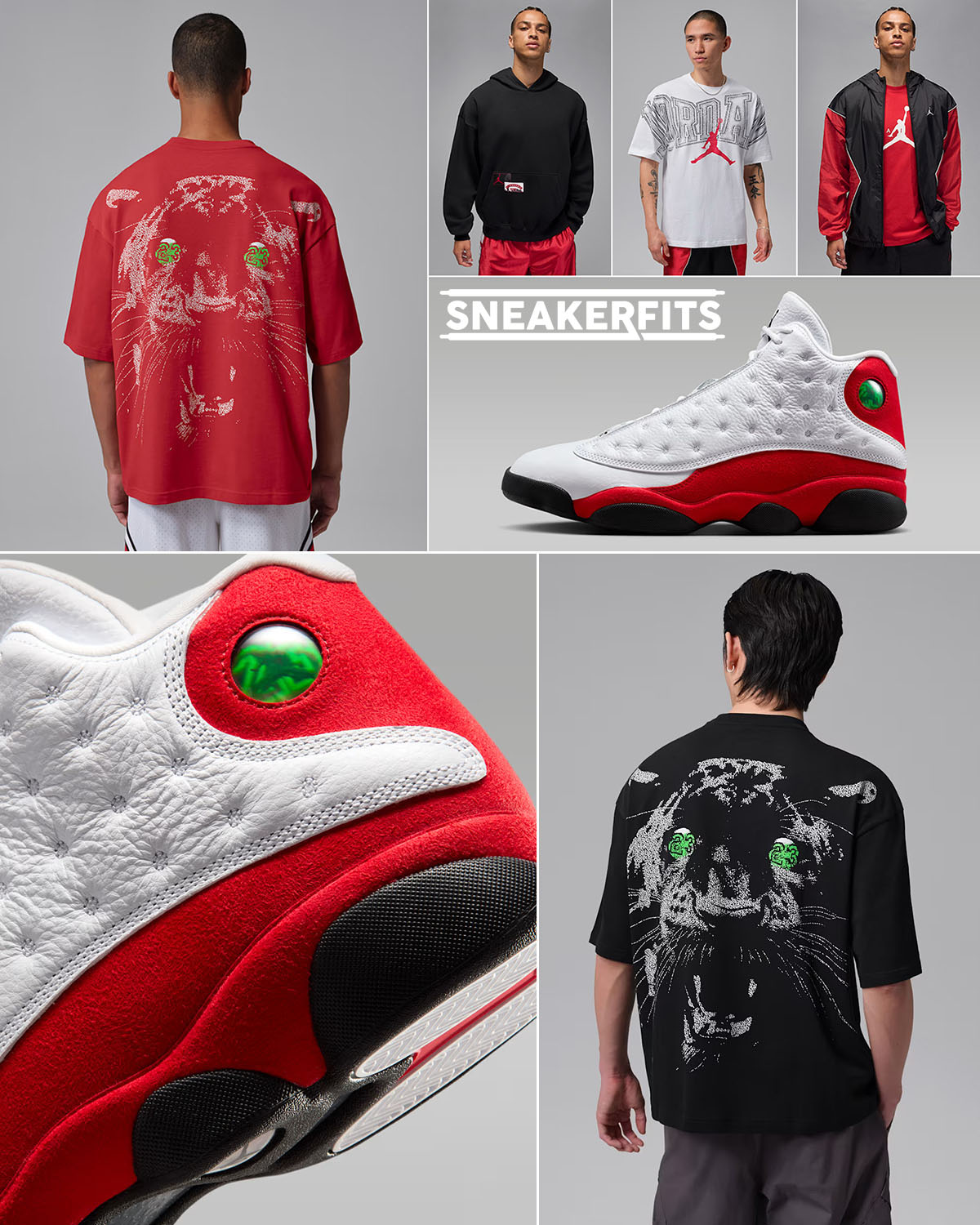 Air Jordan 13 Chicago Cherry True Red 2026 Outfits to Match Sneakers
