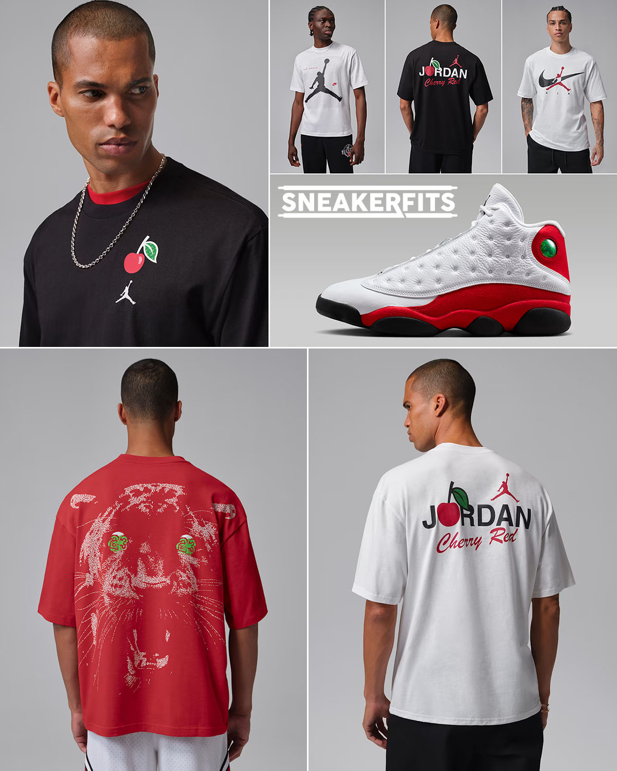 Air Jordan 13 Chicago Cherry True Red 2026 Shirts to Match Sneakerfits