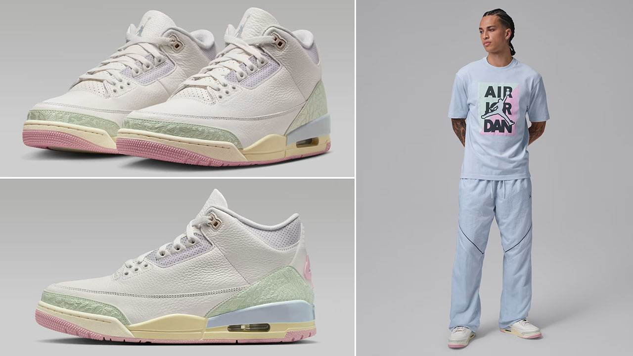 Air Jordan 3 Spring is in the Air Outfits
