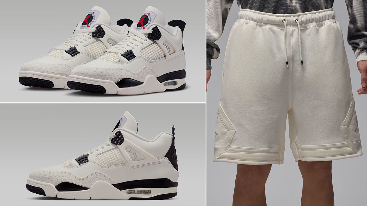 Air Jordan 4 Flight Club x Jordan Flight Fleece Men's Diamond Shorts