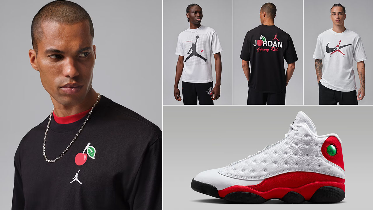Best Shirts to Match Air Jordan 13 Chicago Cherry 2026 Sneakers