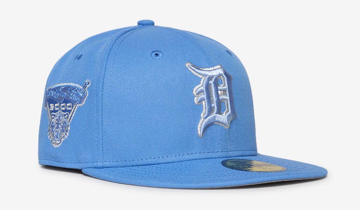 Detroit Tigers New Era 59FIFTY Fitted Hat Air Force Blue