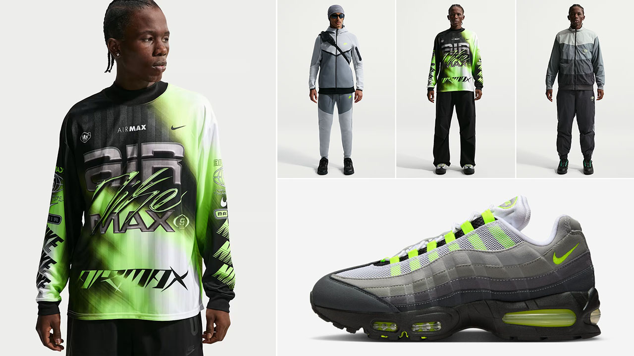 How to Style Nike Air Max 95 OG Neon 2026 Big Bubble Sneakers Outfits to Match