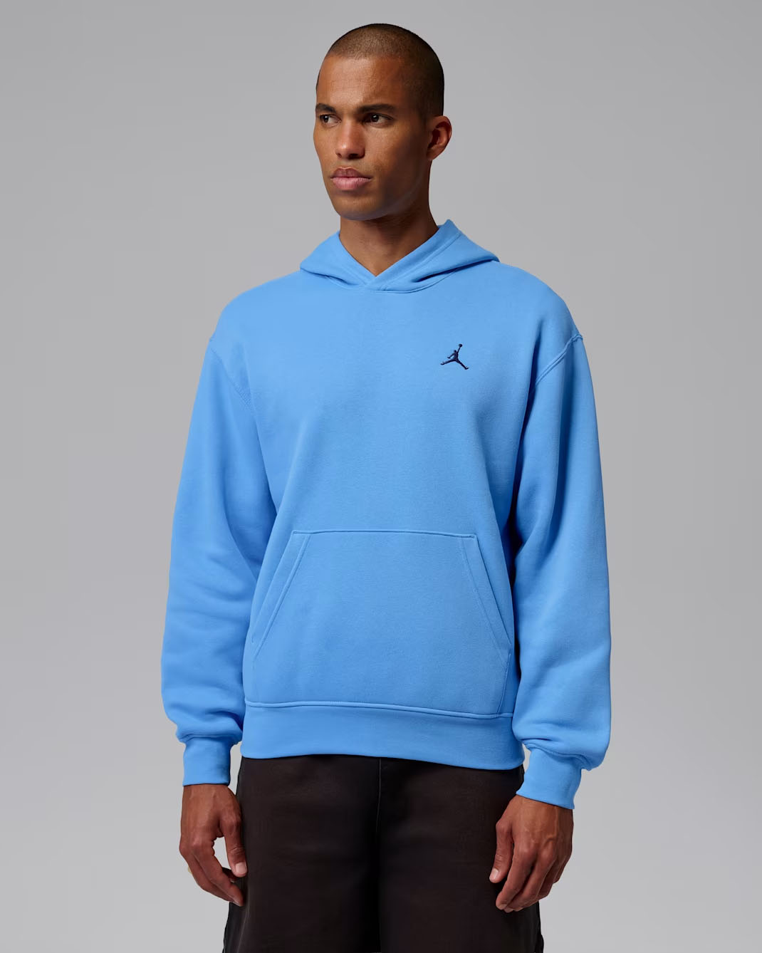 Jordan Brooklyn Fleece Men's Pullover Hoodie University Blue Midnight Navy 1
