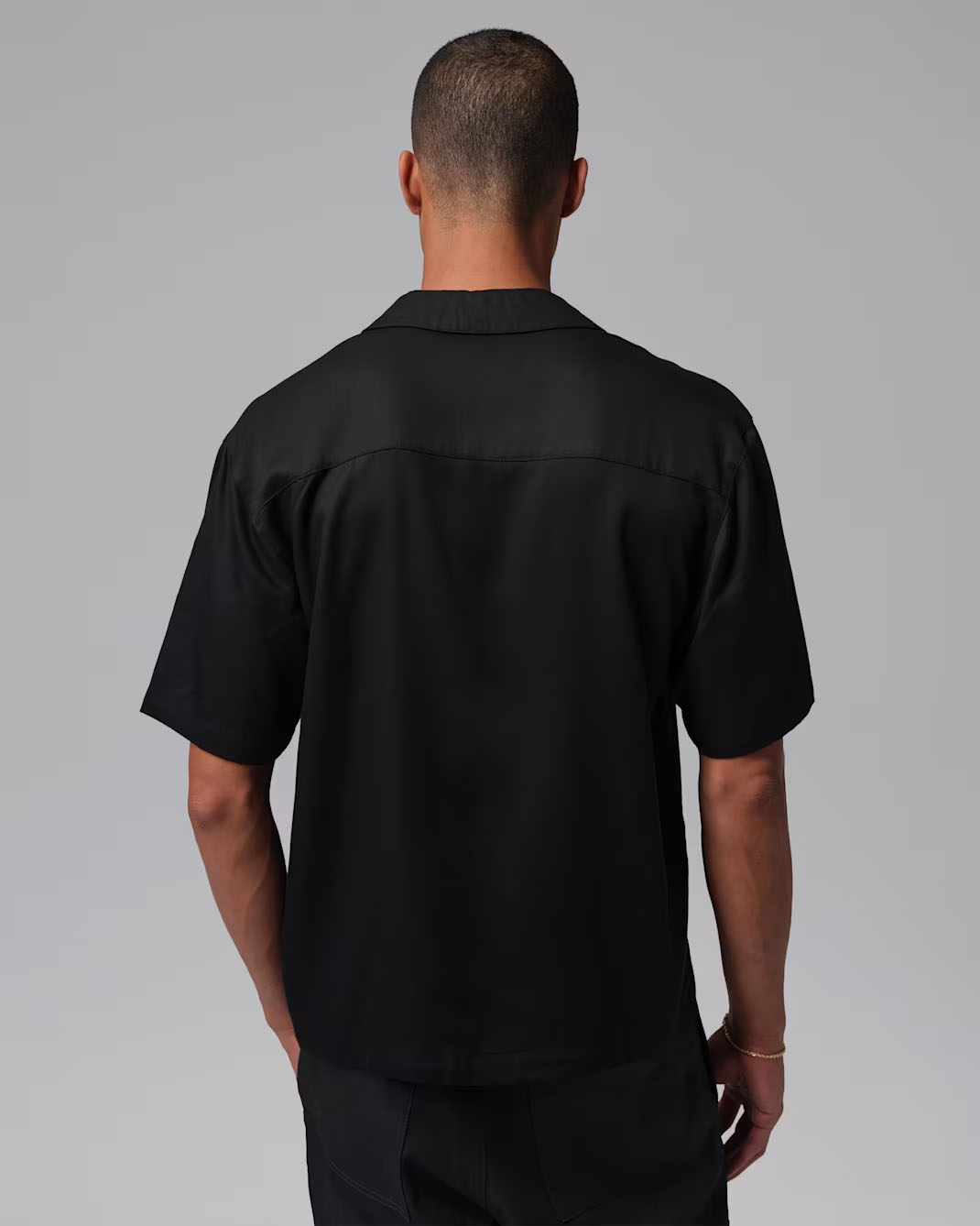 Jordan Brooklyn Mens Bowling Shirt Black Infrared 2