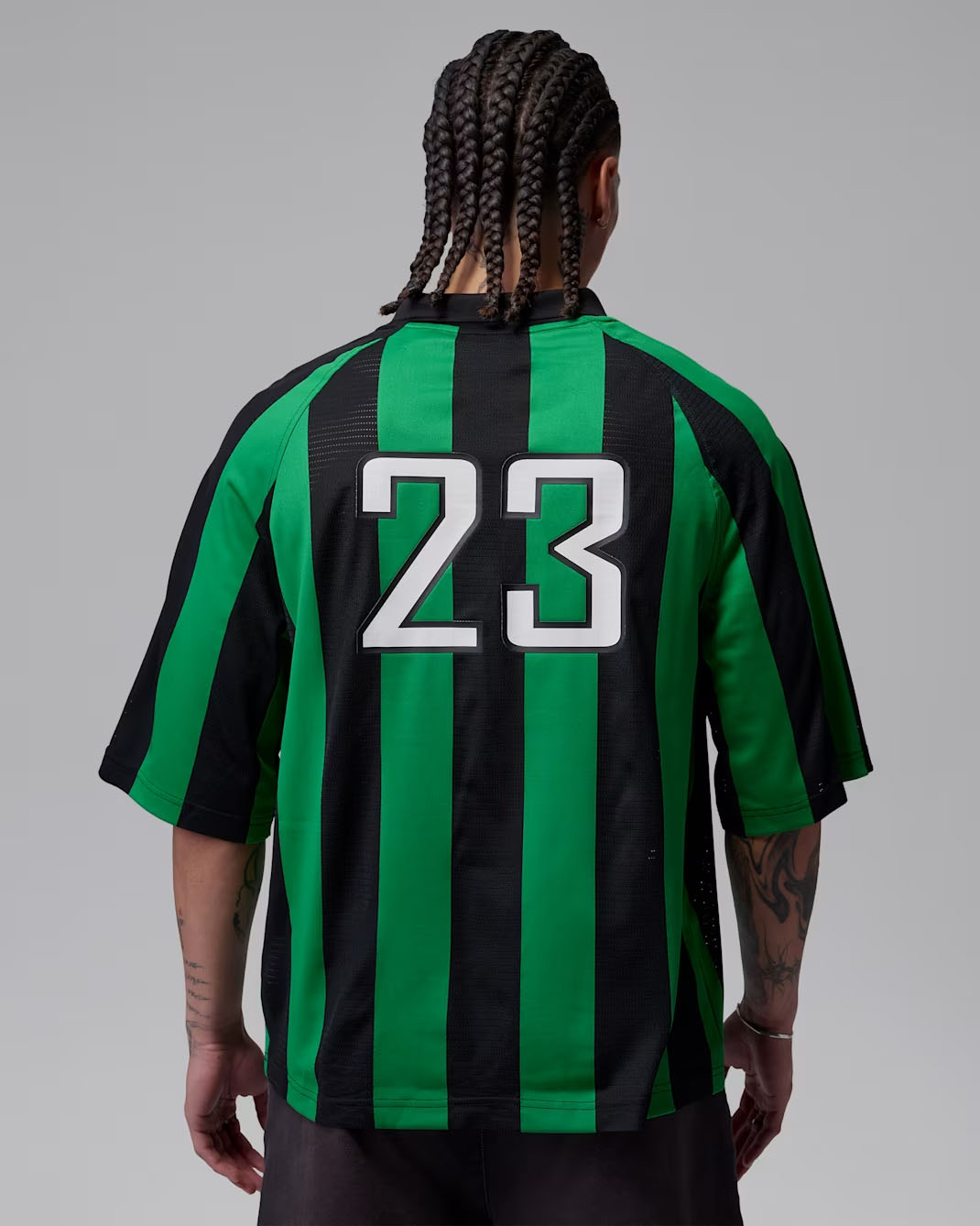 Jordan Brooklyn Men's Terrace Top Lucky Green Black 2