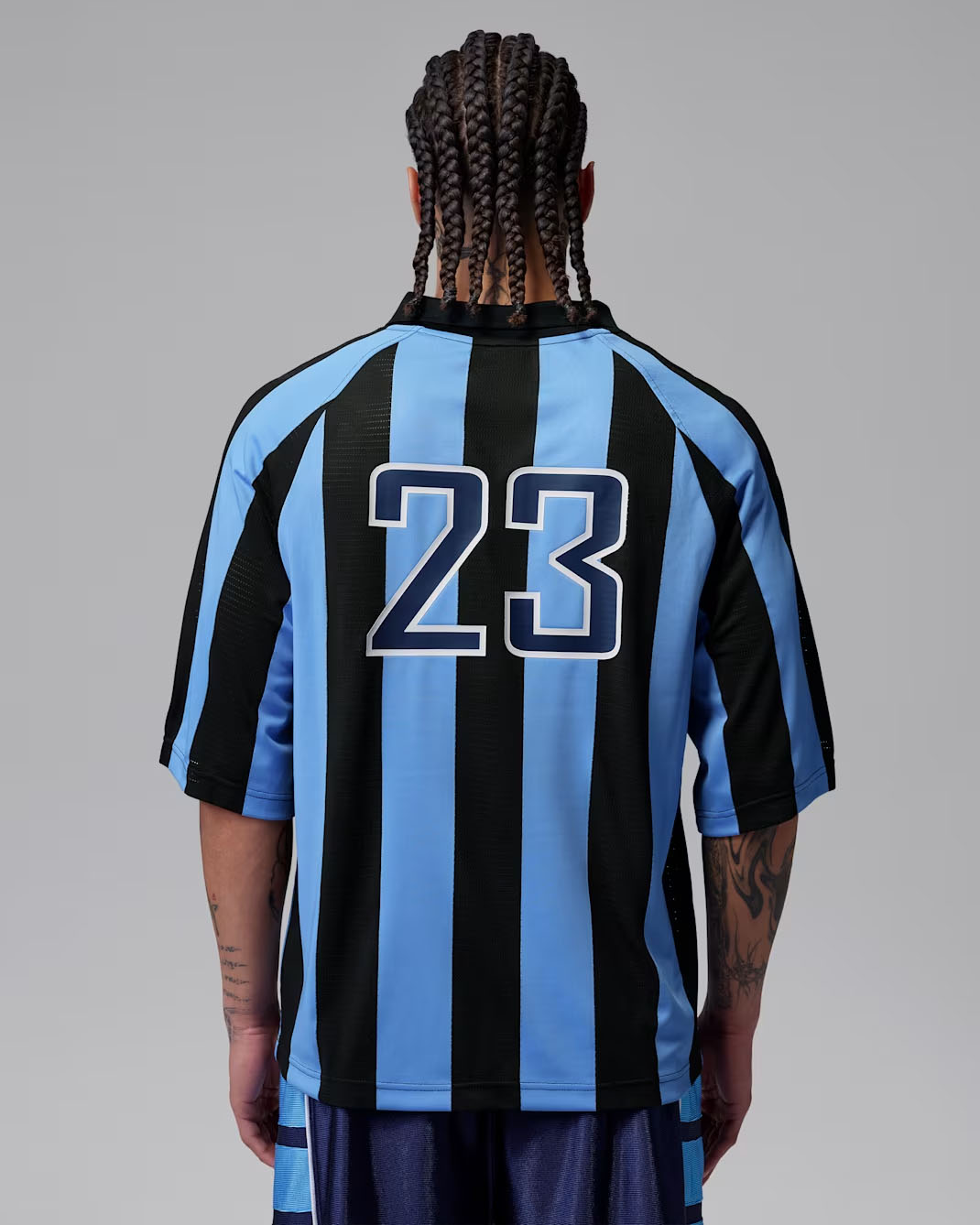 Jordan Brooklyn Men's Terrace Top University Blue Black 2
