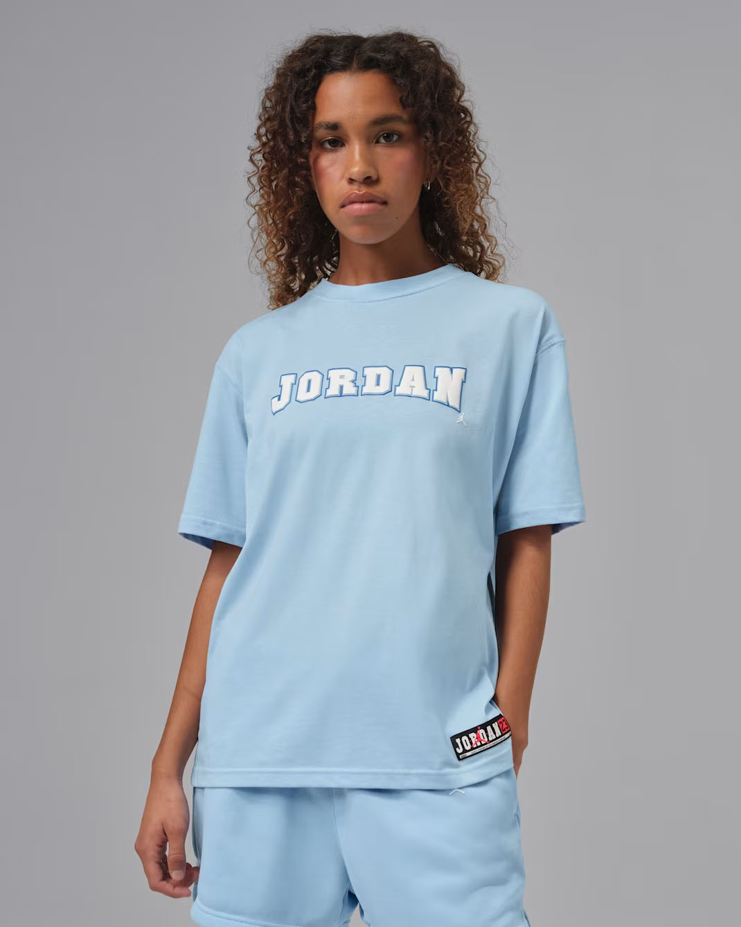 Jordan Brooklyn Women's Graphic T-Shirt Psychic Blue