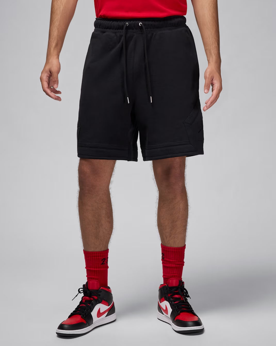 Jordan Flight Fleece Men's Diamond Shorts Black