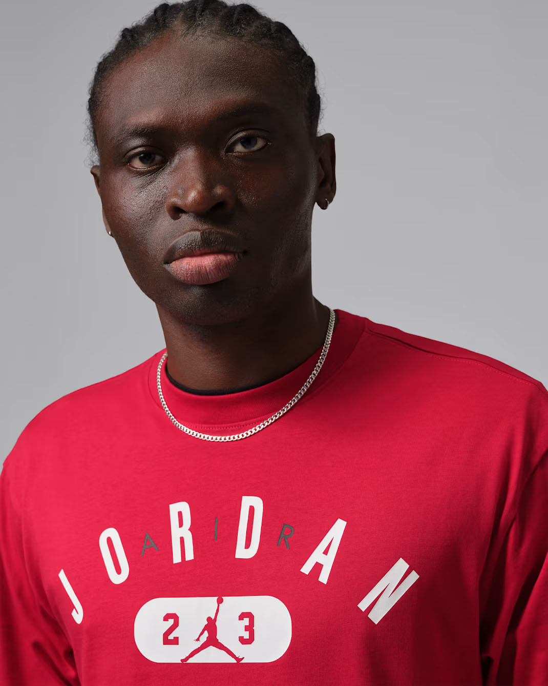 Jordan Men's Graphic T-Shirt Gym Red White Black 2