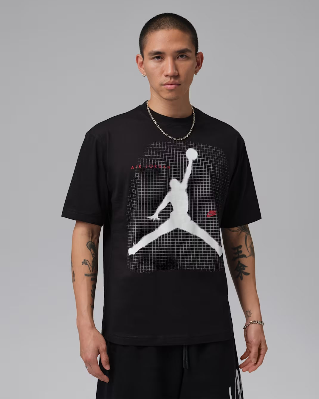 Jordan-Mens-Jumpman-Graphic-T-Shirt-Black-White-Red-1