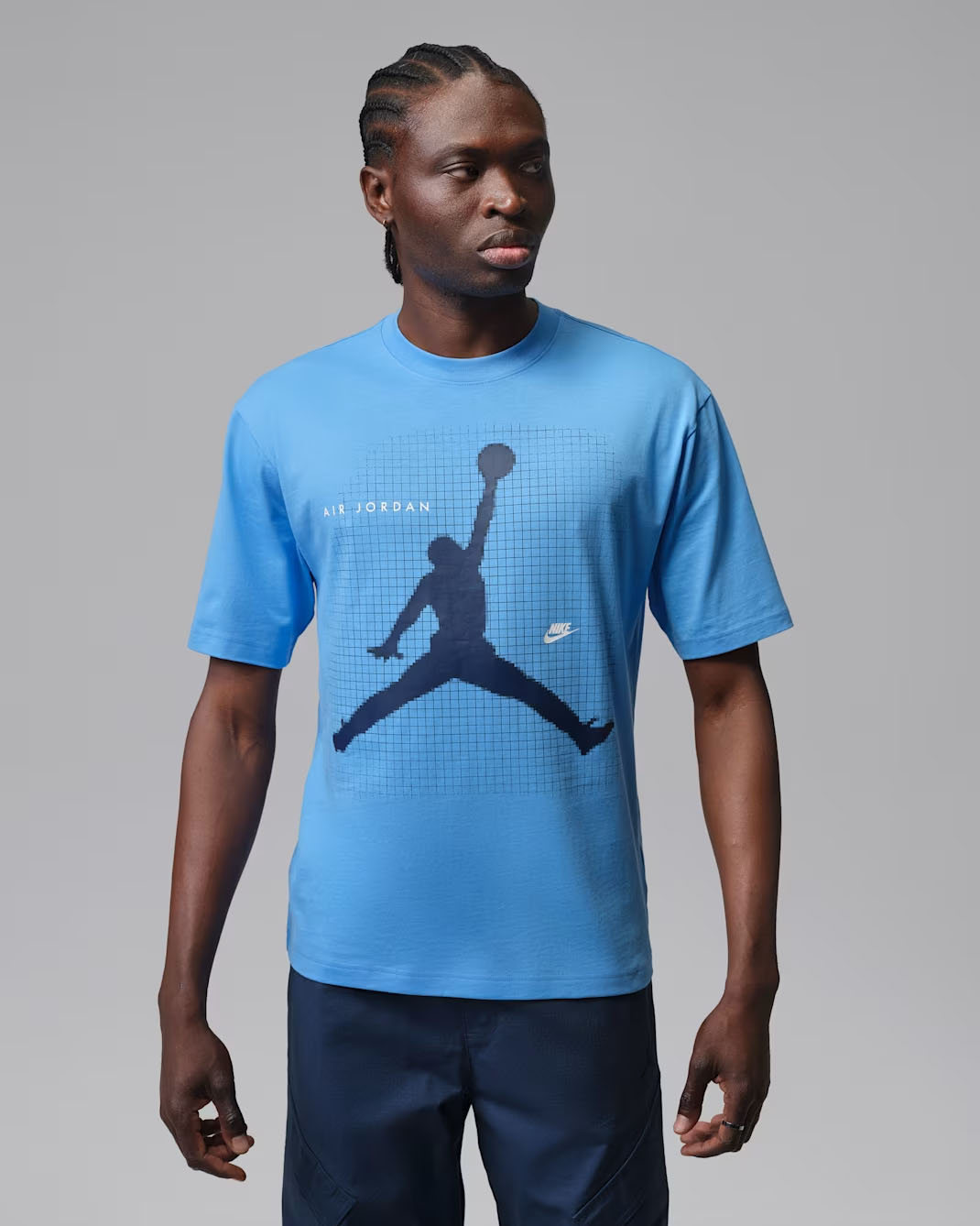 Jordan Men's Jumpman Graphic T-Shirt University Blue Midnight Navy 1