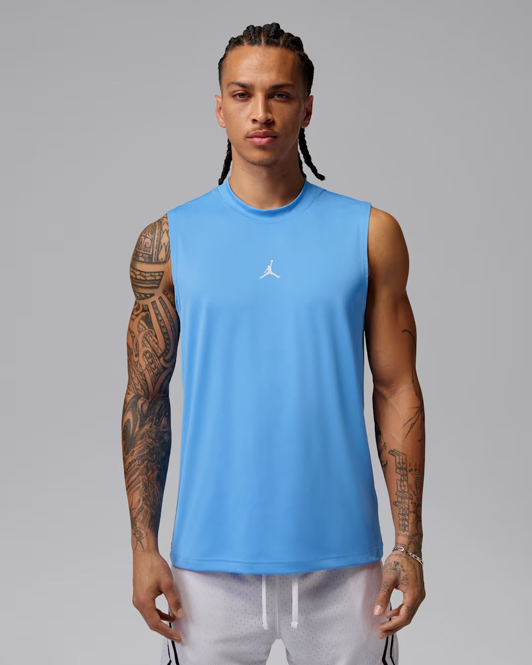 Jordan Sport Essentials Men's Dri-FIT Sleeveless Top University Blue White