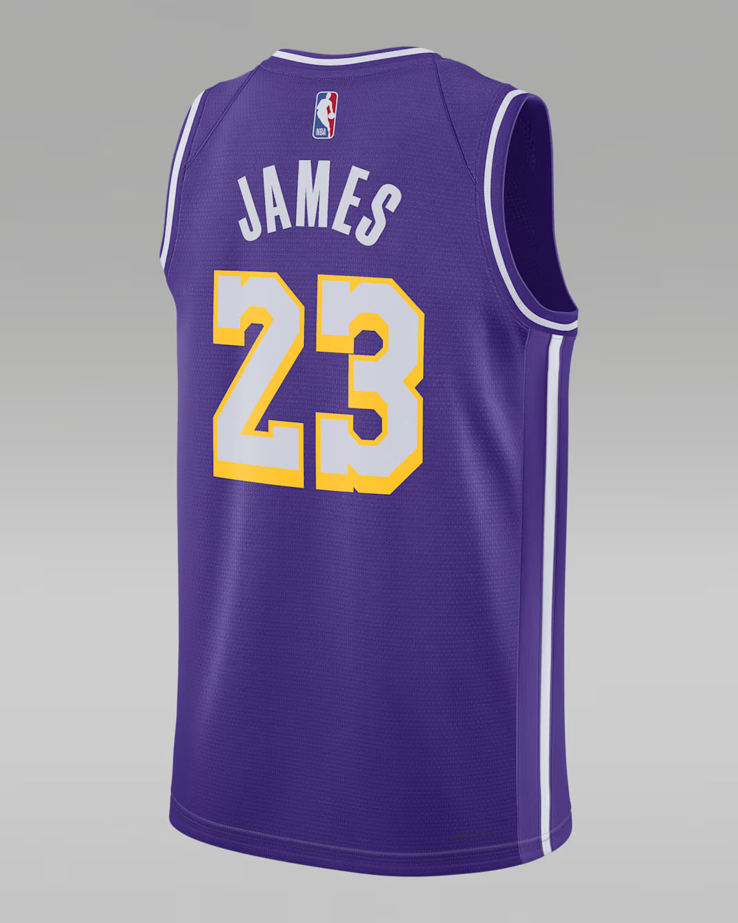 LeBron James Los Angeles Lakers 2025:26 Statement Edition Men's Nike Dri-FIT NBA Swingman Jersey Purple 2