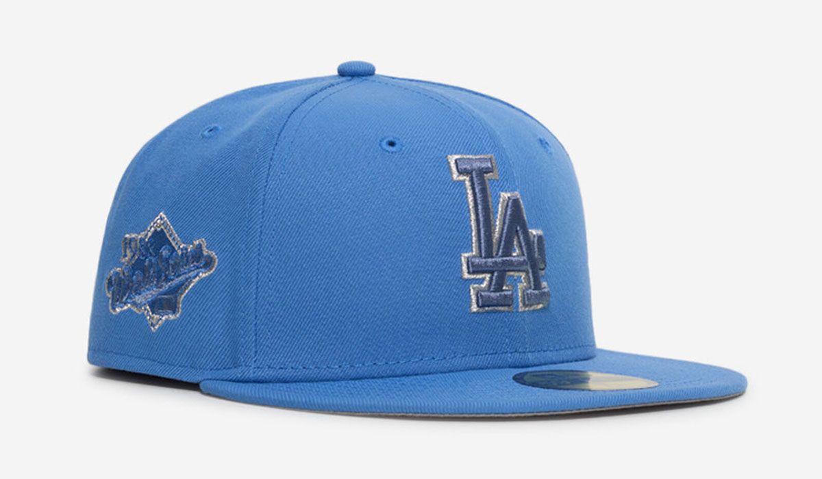 Los Angeles Dodgers New Era 59FIFTY Fitted Hat Air Force Blue