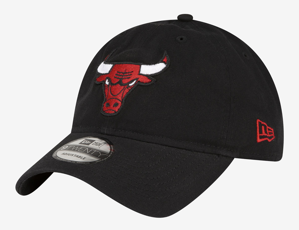 New-Era-Chicago-Bulls-Core-Classic-9TWENTY-Adjustable-Hat-Black-Red-White