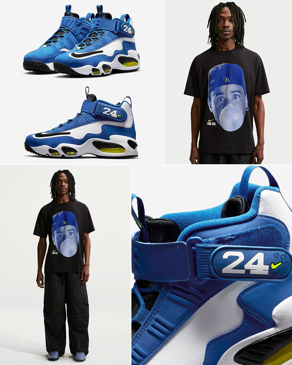 Nike Air Griffey Max 1 Varsity Royal 2026 Matching T Shirt Outfit