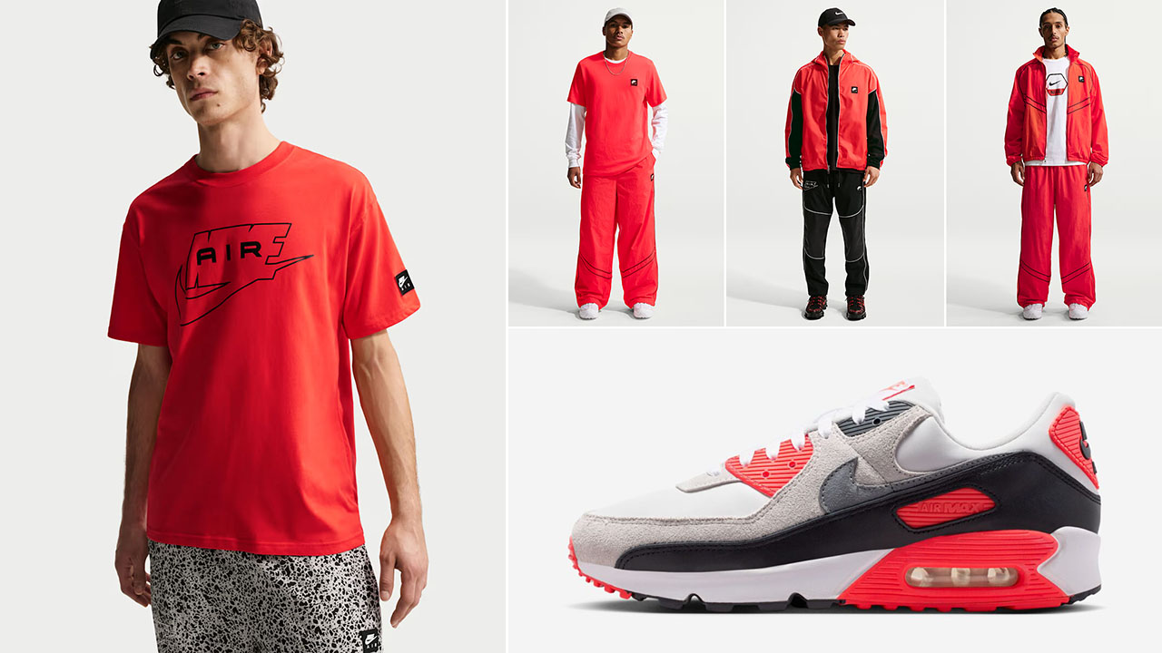 Nike Air Max 90 Infrared 2026 Outfits to Match