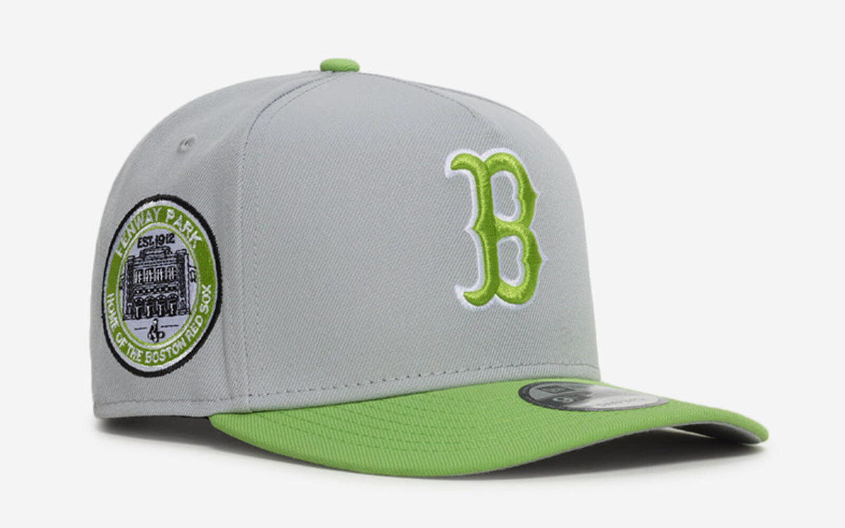 Nike Air Max 95 OG Neon 2026 New Era Boston Red Sox 9FIFTY A Frame Snapback Hat