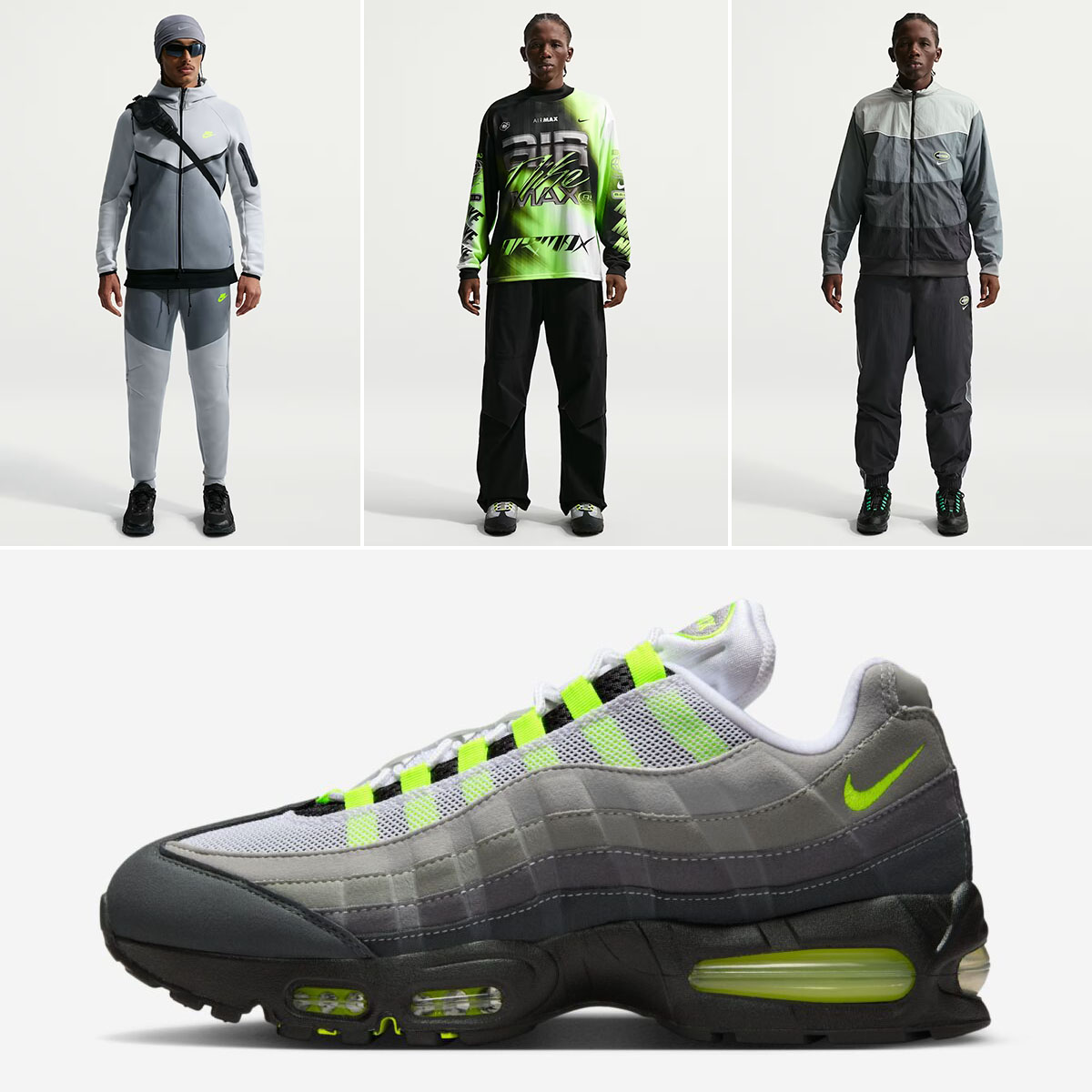 Nike Air Max 95 OG Neon Big Bubble 2026 Outfits