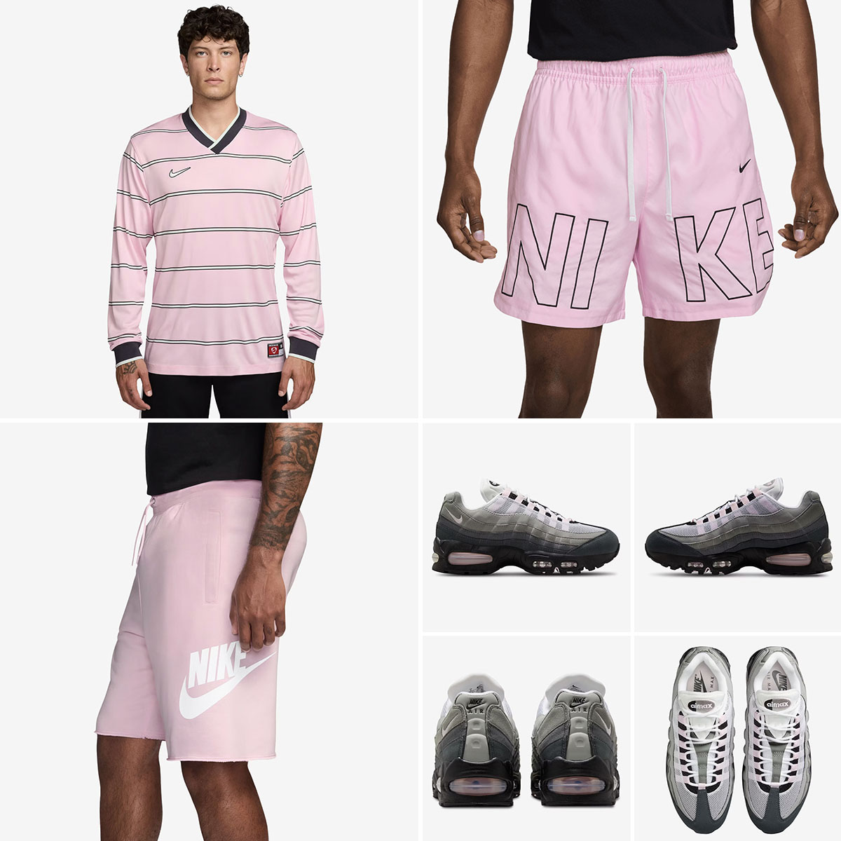 Nike Air Max 95 Pink Foam 2026 Mens Outfits