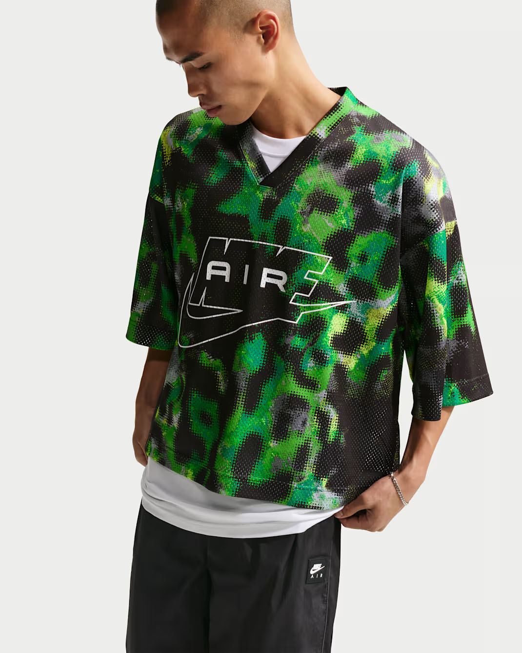 Nike Air Mens Jersey Mean Green 3
