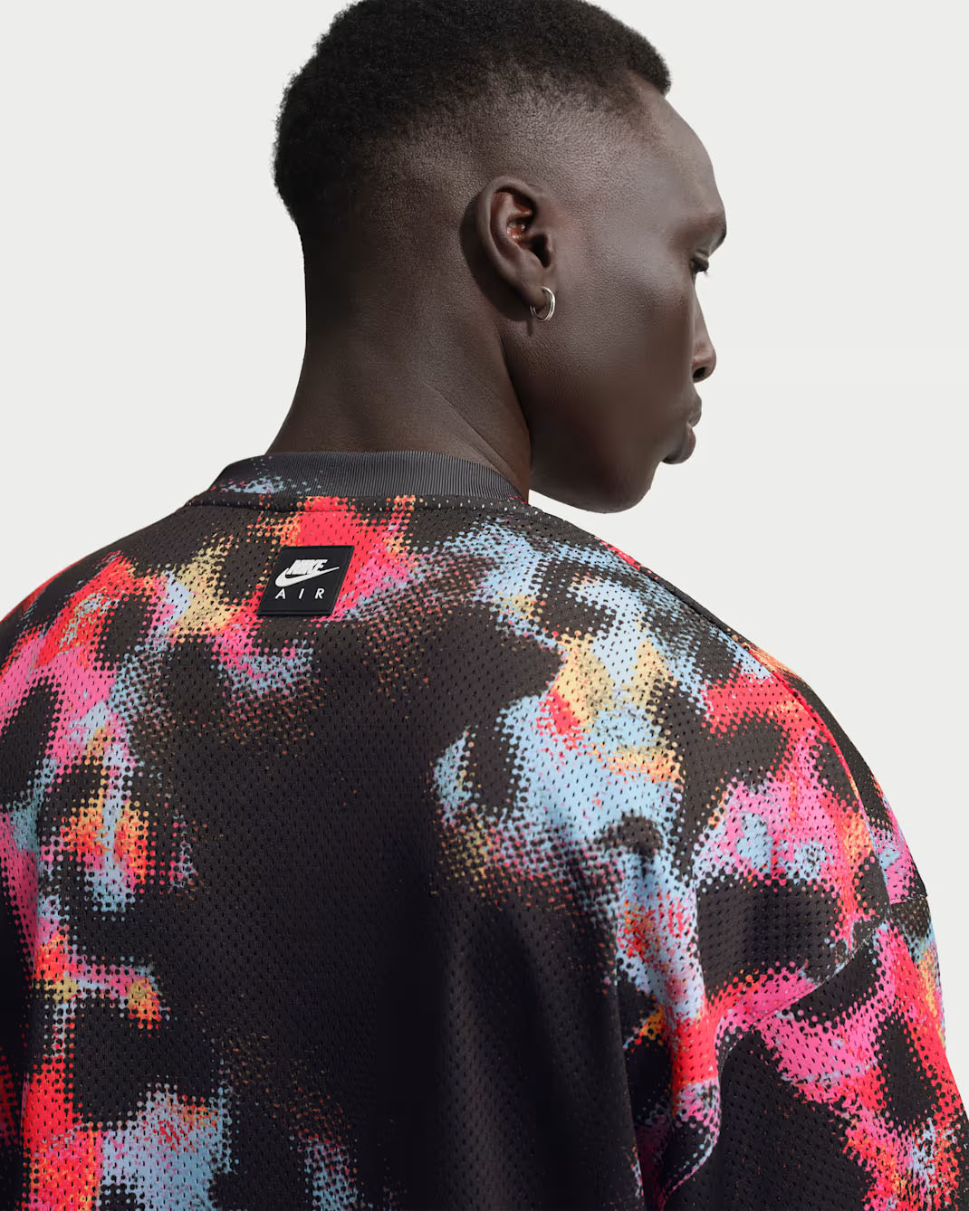 Nike Air Men's Jersey Shirt Infrared Light Crimson 2