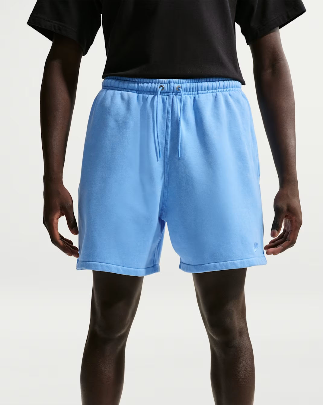 Nike Club Mens Fleece Shorts University Blue