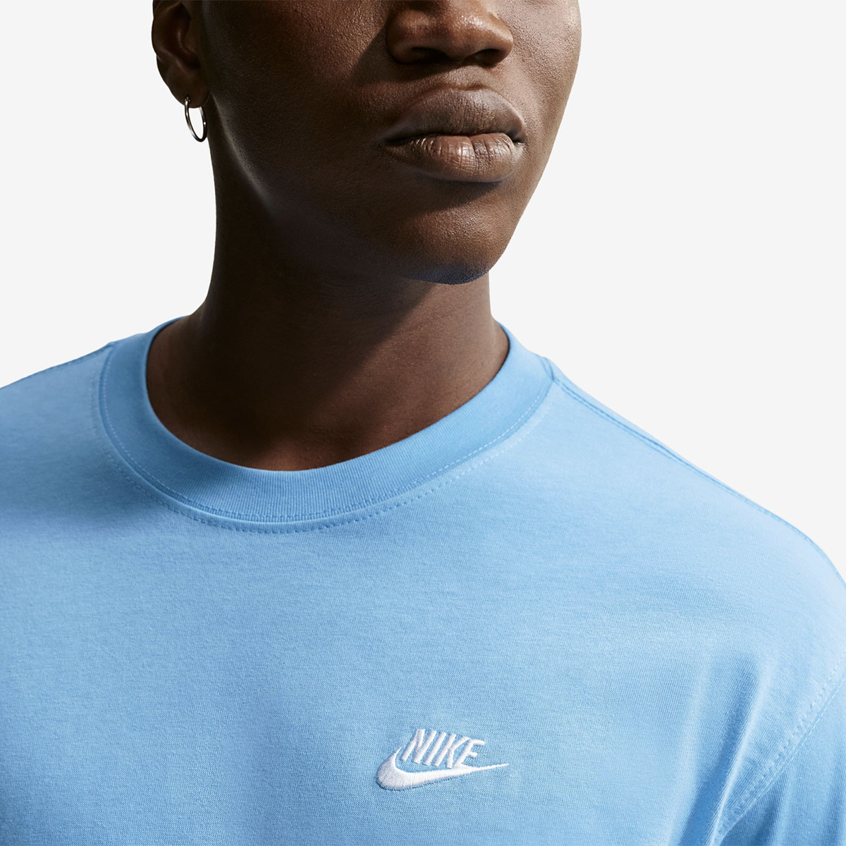 Nike Club Mens T Shirt University Blue 2