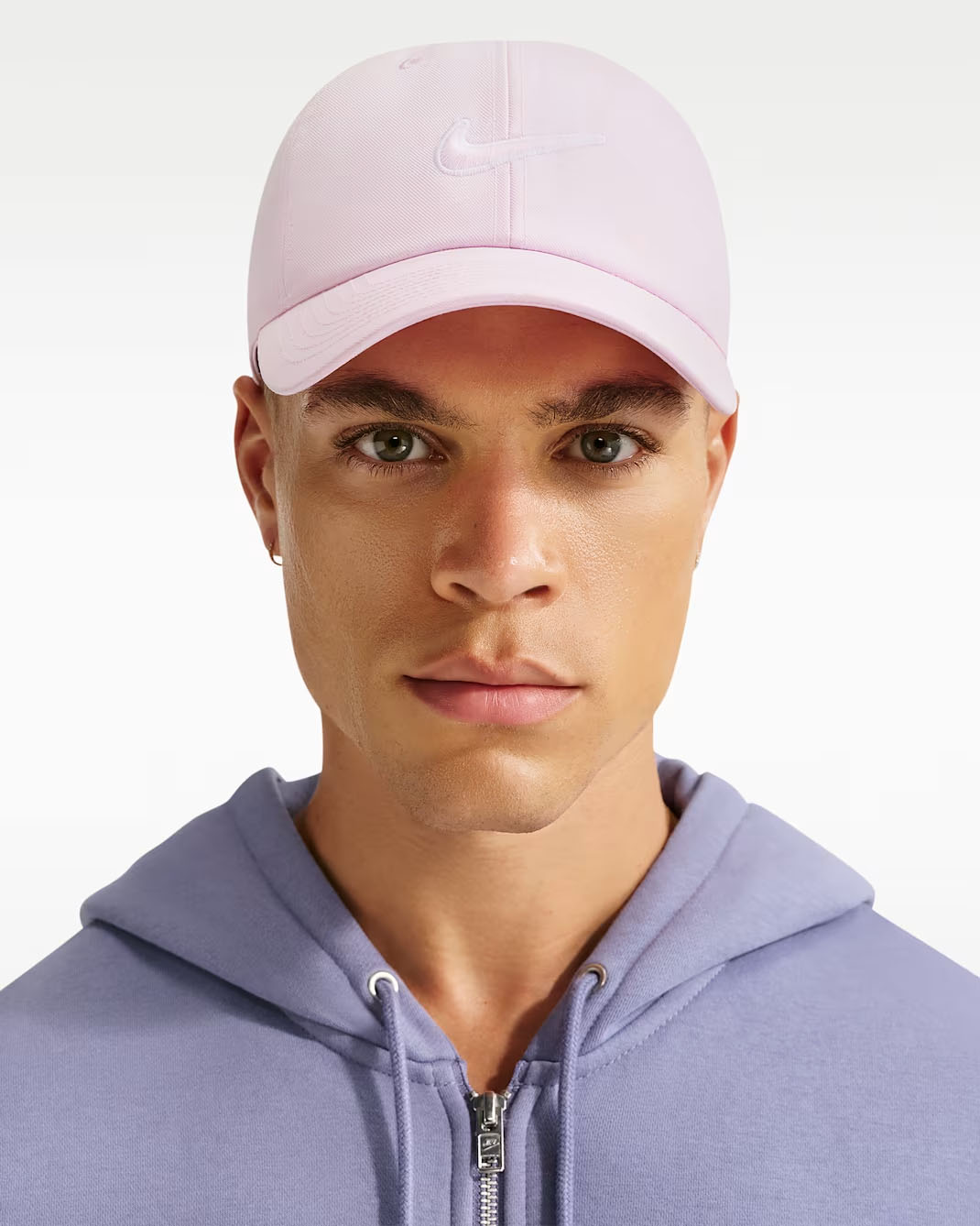 Nike Club Unstructured Swoosh Cap Pink Foam