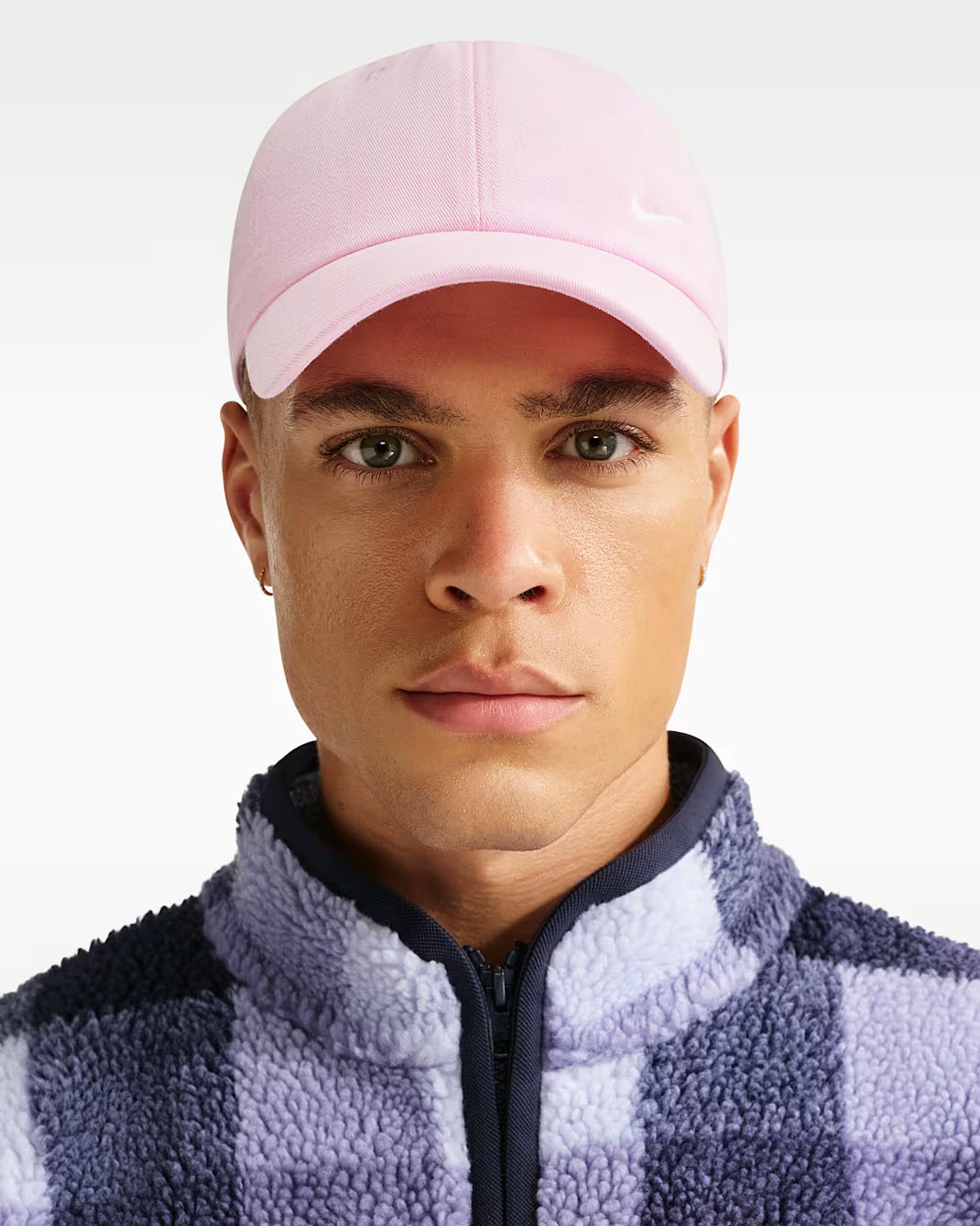 Nike Club Unstructured Swoosh Hat Pink Foam