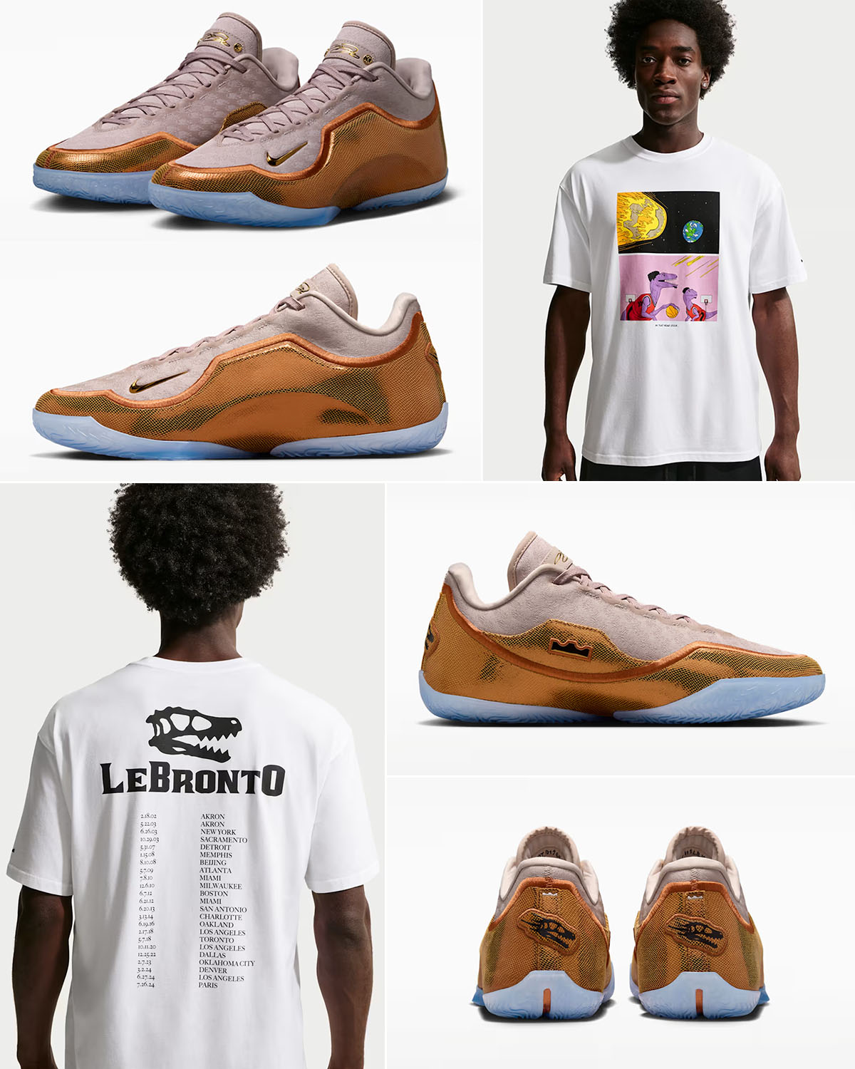Nike LeBron 23 LeBronto Sneakers and T Shirt Outfit
