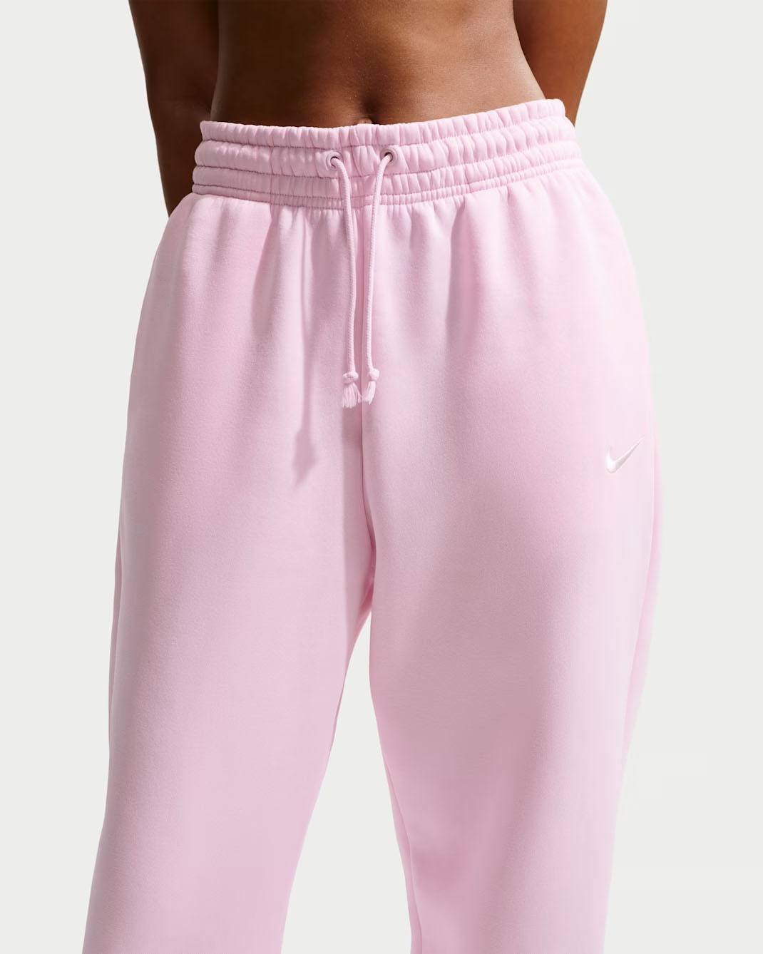 Nike Sportswear Phoenix Fleece Women's High-Waisted Oversized Sweatpants Pink Foam 1