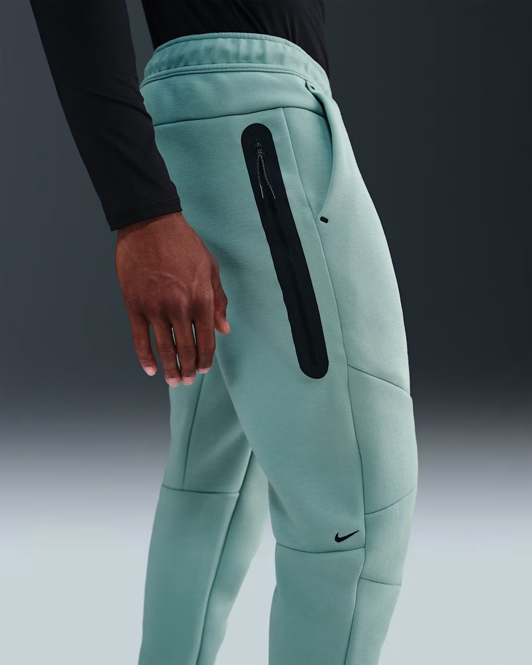 Nike Tech Fleece Mens Jogger Pants Cannon Green 2