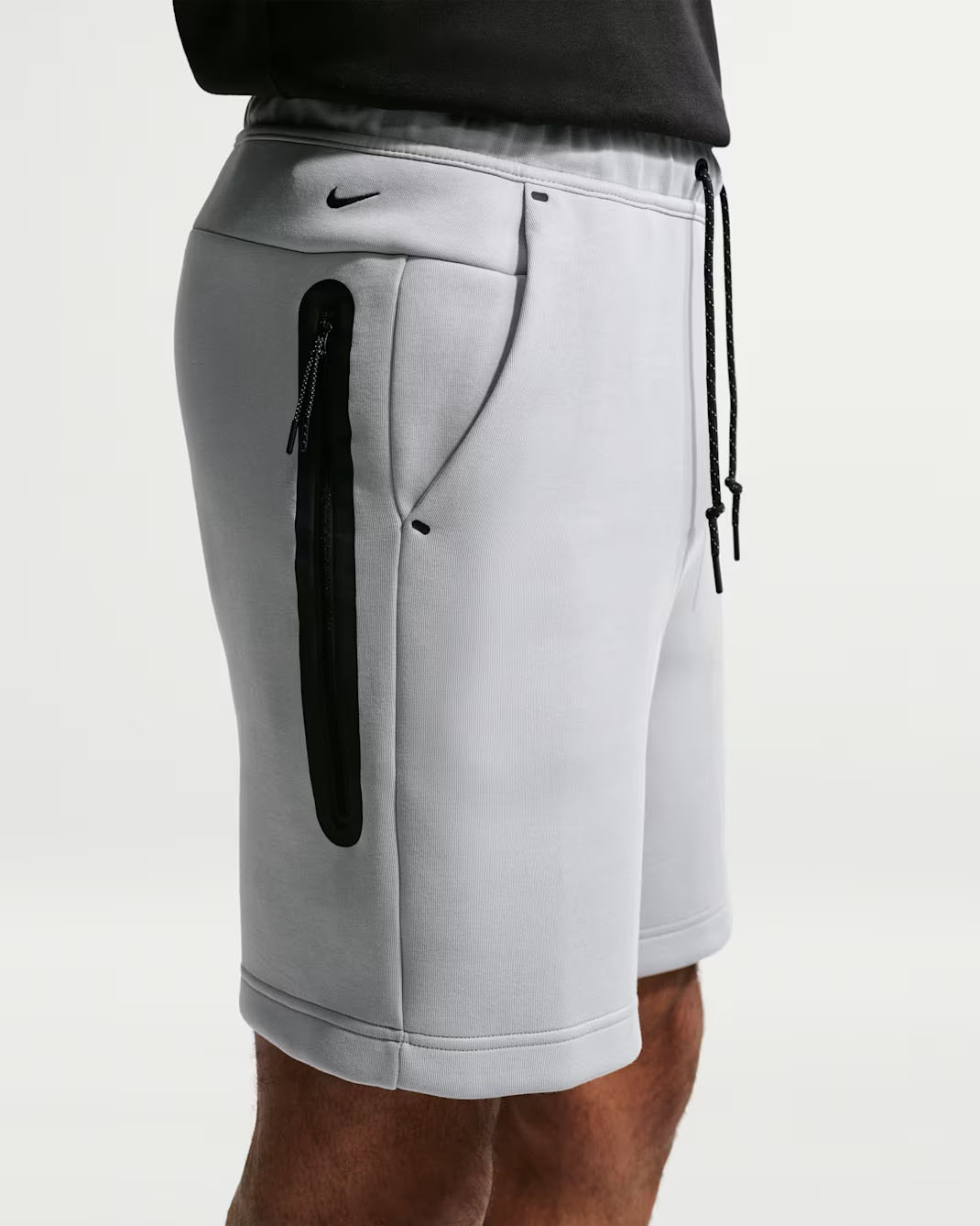 Nike Tech Fleece Men's Shorts Light Smoke Grey Volt 2