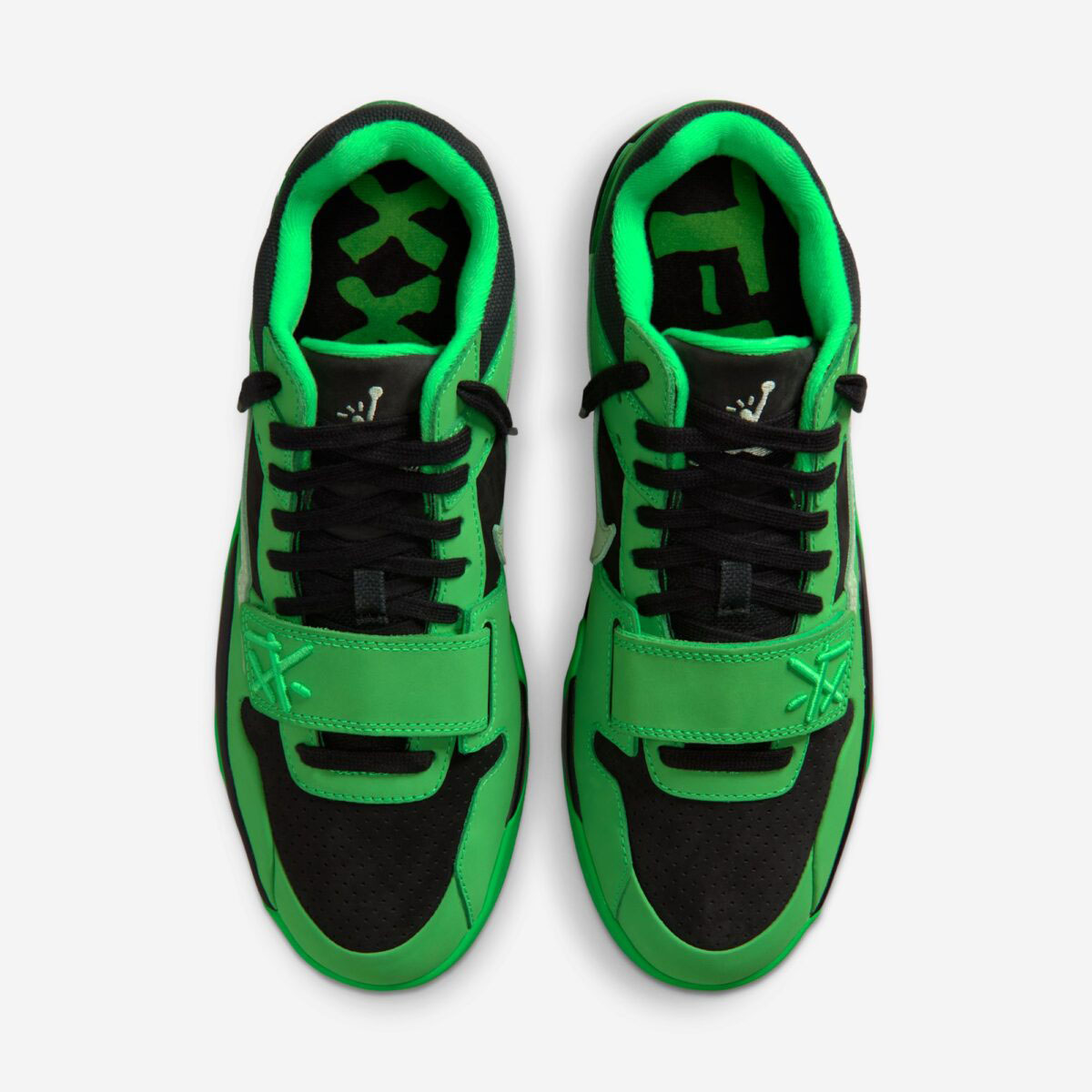 Travis Scott x Jordan Jumpman Jack CJ1 T-Rexx Green Spark 4