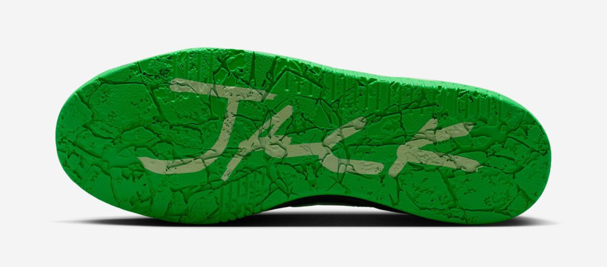 Travis Scott x Jordan Jumpman Jack CJ1 T-Rexx Green Spark 6