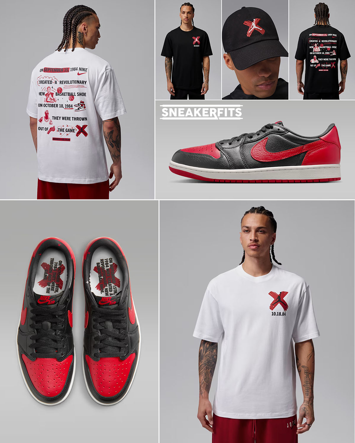 Air Jordan 1 Low OG Banned Outfits to Match Sneakers Sneakerfits