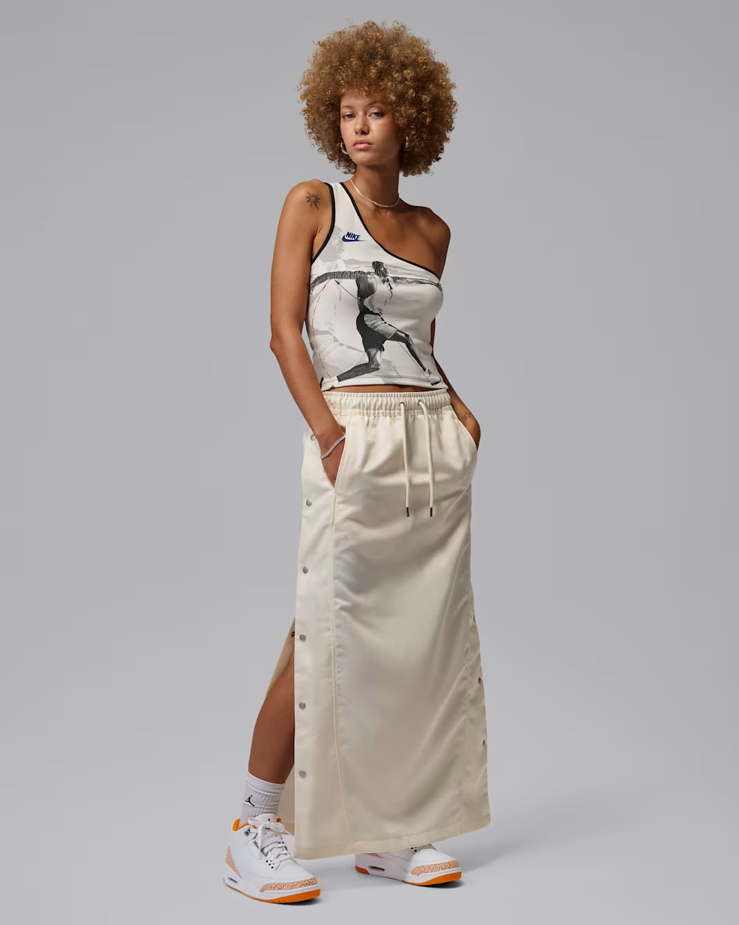 Air Jordan 3 Orange Citrus Womens Outfit