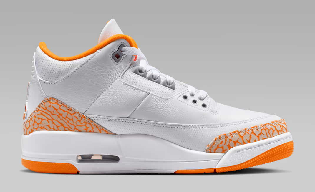 Air Jordan 3 Orange Citrus Womens Shoes 3