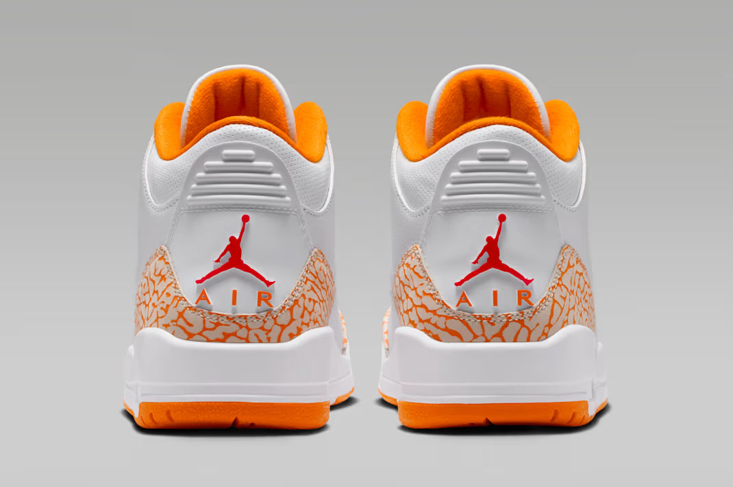 Air Jordan 3 Orange Citrus Womens Shoes 5