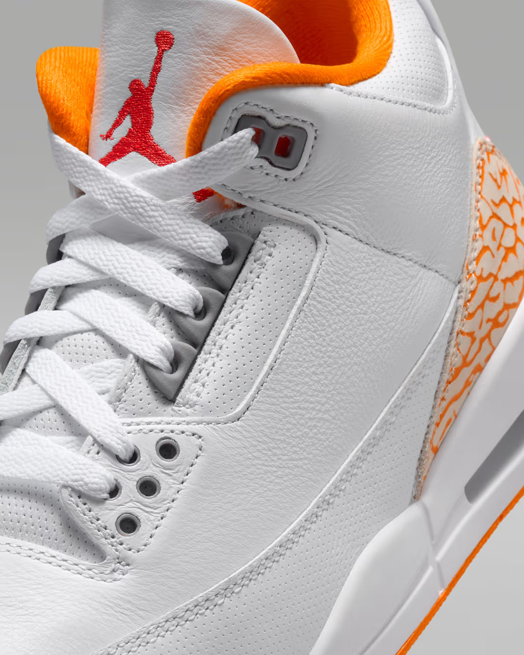 Air Jordan 3 Orange Citrus Womens Shoes 7
