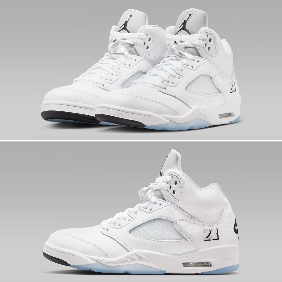 Air Jordan 5 White Metallic 2026 Mens Sneakers HQ7978-103
