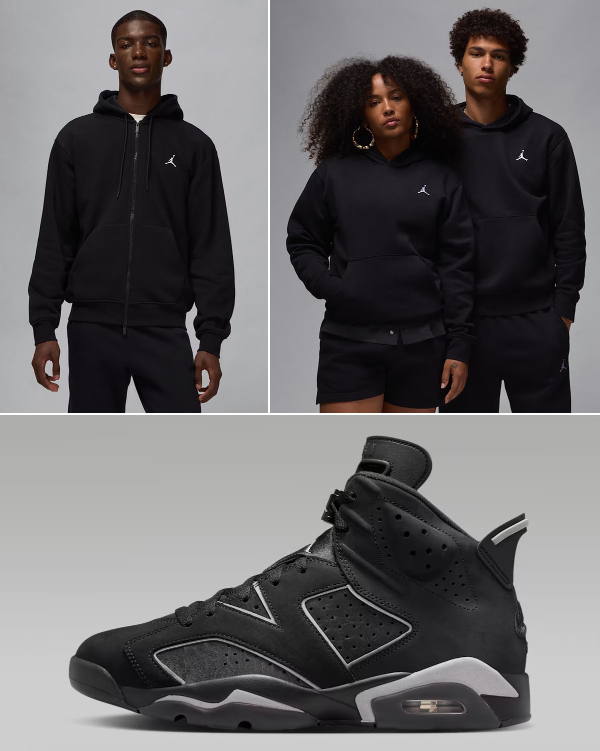 Air Jordan 6 Cap and Gown 2026 x Jordan Brooklyn Fleece Hoodie Outfit to Match Sneakers