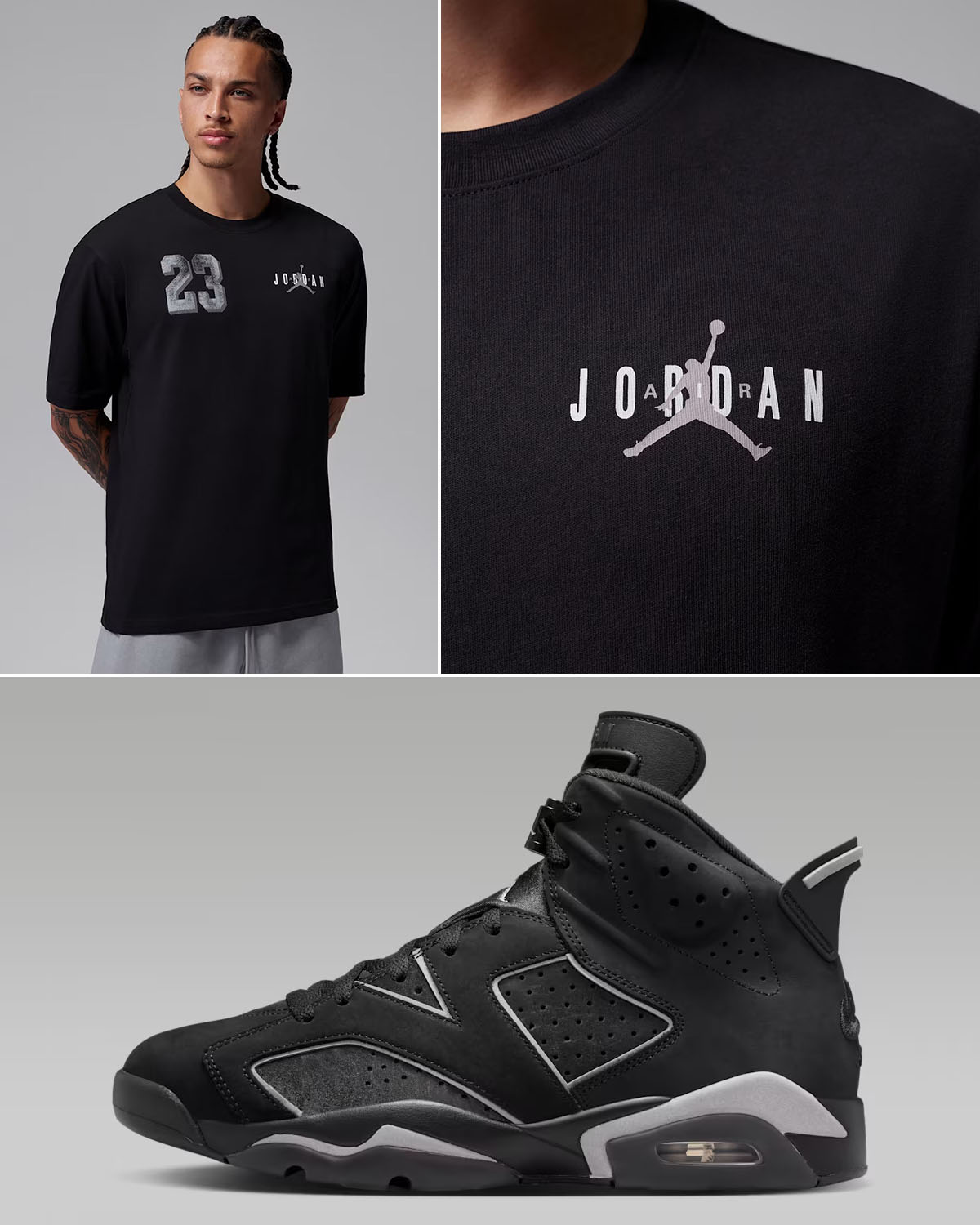 Air Jordan 6 Cap and Gown 2026 x Jordan Brooklyn Graphic T Shirt Outfit to Match Sneakers