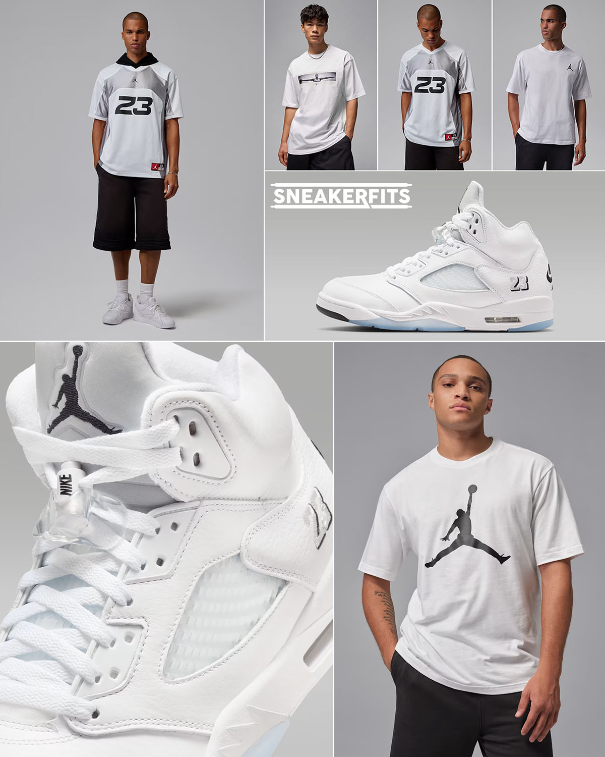 How to Style Air Jordan 5 White Metallic 2026 Outfits to Match Sneaker Fits